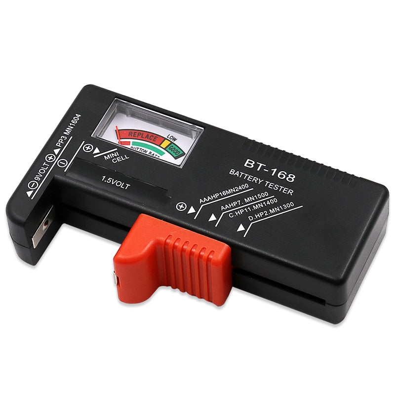 volt verificador bt168 AA/AAA/1.5V bateria 9V